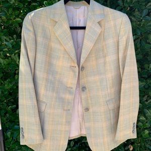 Custom made green blazer